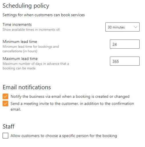 scheduling-policy